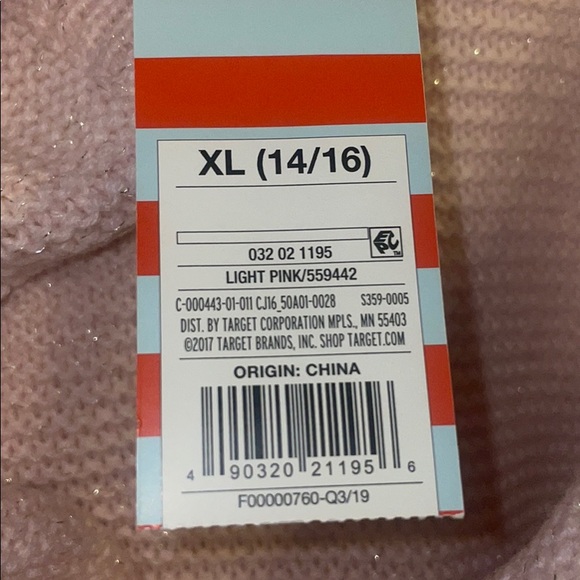 Girls Cat & Jack Sweater with Hood - Picture 2 of 5